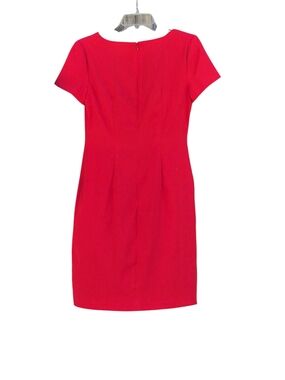 AB Studio Bold Red Sheath Dress